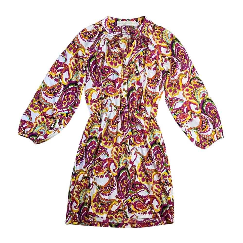 Tracy Negoshian Floral Paisley Mini Dress - XS